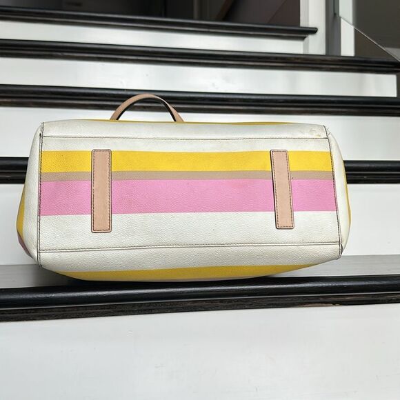 Kate Spade Kaylie Baby Bag Grove Street Printed Dunestripe travel business - Picture 8 of 14